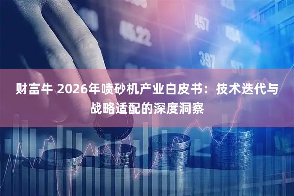 财富牛 2026年喷砂机产业白皮书：技术迭代与战略适配的深度洞察